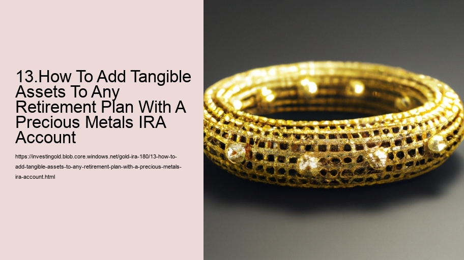 13.How To Add Tangible Assets To Any Retirement Plan With A Precious Metals IRA Account  